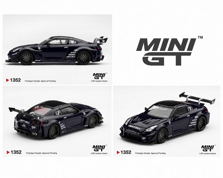 [Preorder] Mini GT 1:64 LB-Silhouette WORKS GT NISSAN 35GT-RR Ver.2 INOZETEK Edition – Limited Edition MGT01352-BL