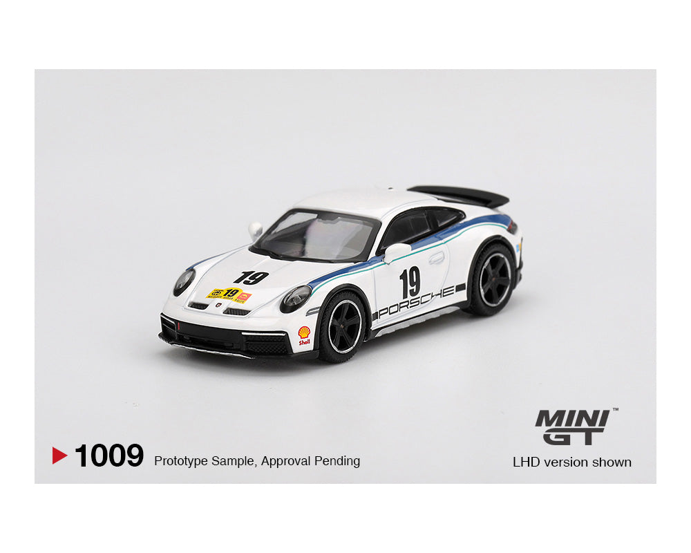 [Preorder] Mini GT 1:64 Porsche 911 Dakar Rally 1974 – White MGT01009