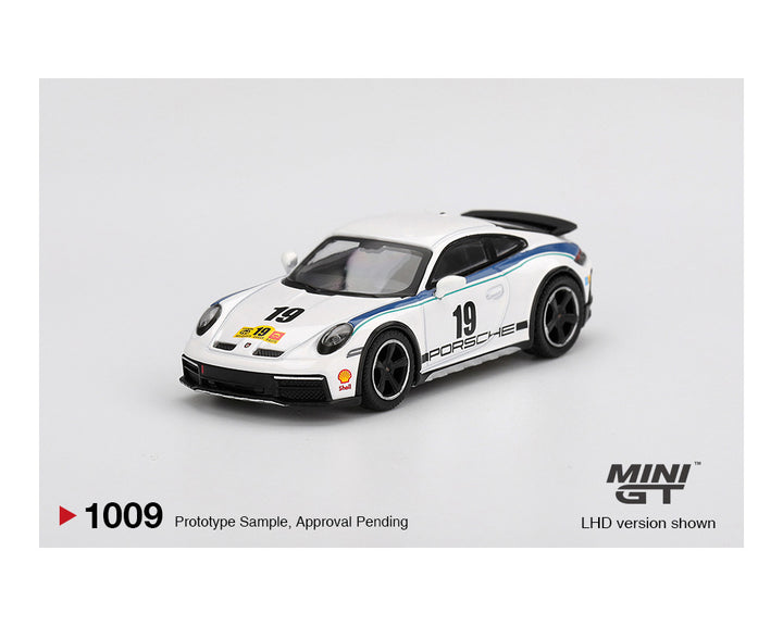 [Preorder] Mini GT 1:64 Porsche 911 Dakar Rally 1974 – White MGT01009