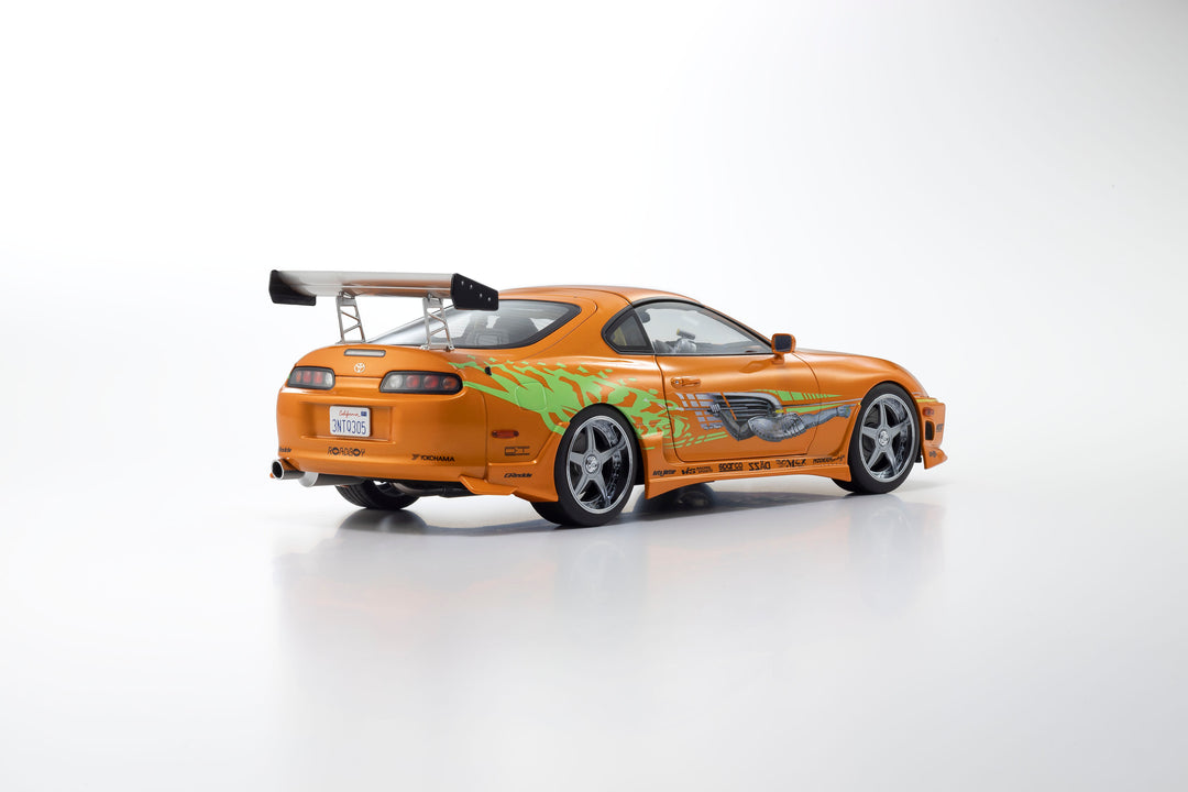 [Preorder] Kyosho 1:18 Toyota Supra Turbo Fast & Furious Orange 08975FF