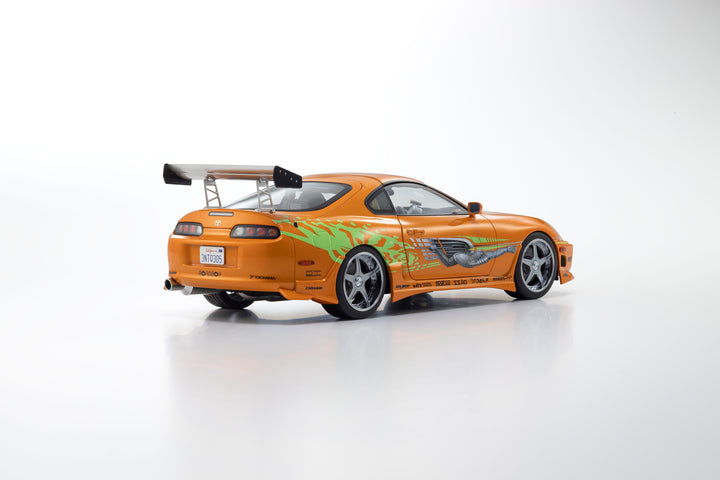 [Preorder] Kyosho 1:18 Toyota Supra Turbo Fast & Furious Orange 08975FF