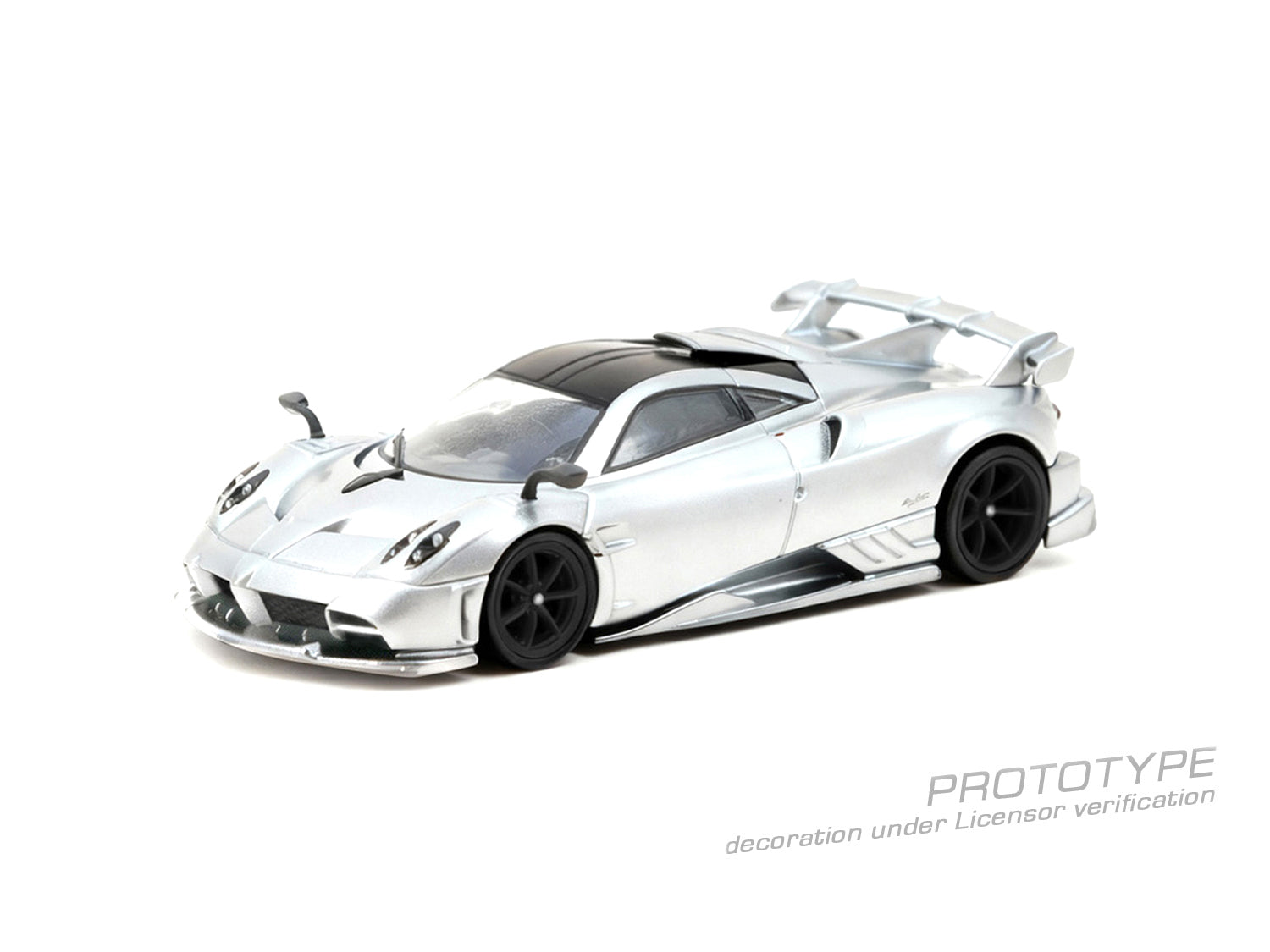 Preorder] Tarmac Works 1:64 Pagani Imola Matt Silver T64G-TL046-SL