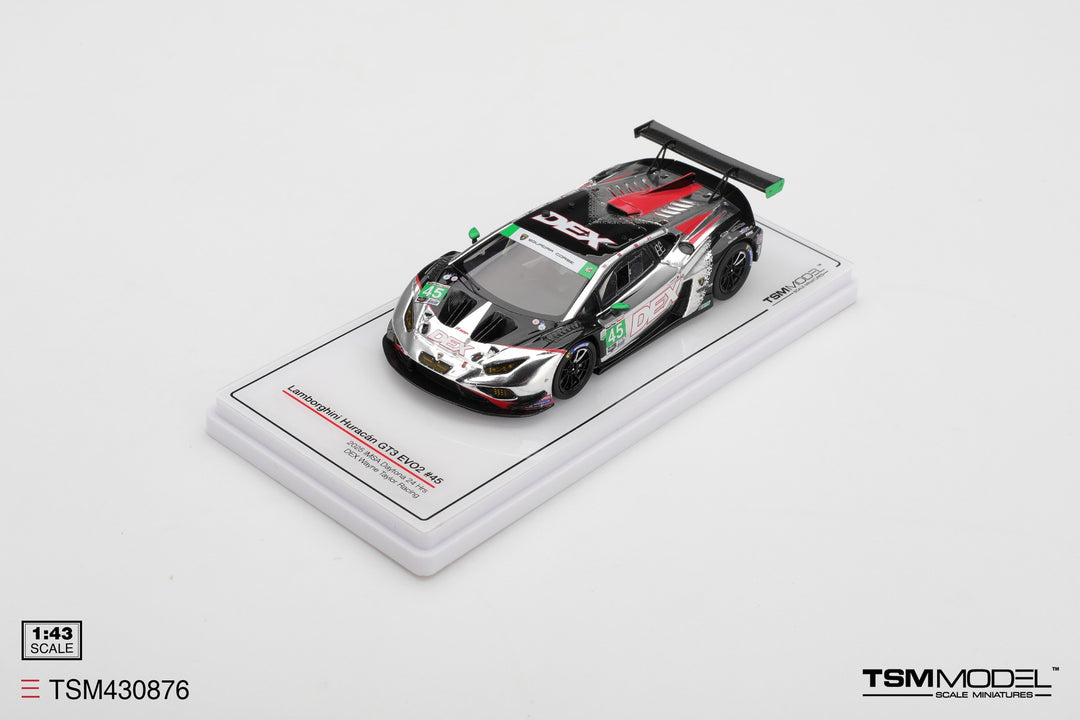 [Preorder] TSM 1:43 Lamborghini Huracan GT3 EVO2 #45  DEX Wayne Taylor Racing  2025 IMSA Daytona 24 Hrs TSM430876