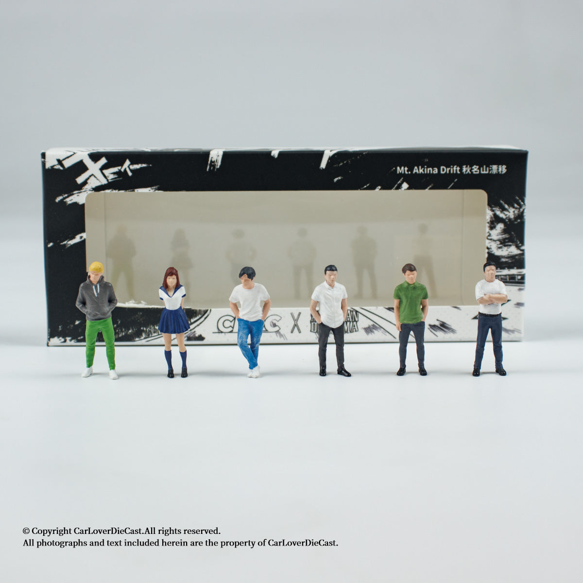 Preorder] American Diorama 1:64 CLDC CarBook v7 Mt. Akina Drift