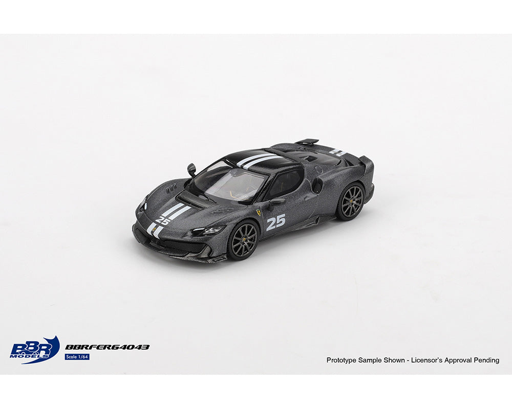 [Preorder] BBR 1:64 Ferrari 296 Speciale – Grigio Silverstone Opaco BBRFER64043