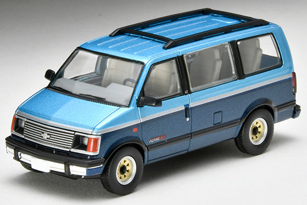 TLVN Tomica Limited Vintage Neo 1:64 Chevrolet Astro LT AWD (Light/Navy Blue) 94年式