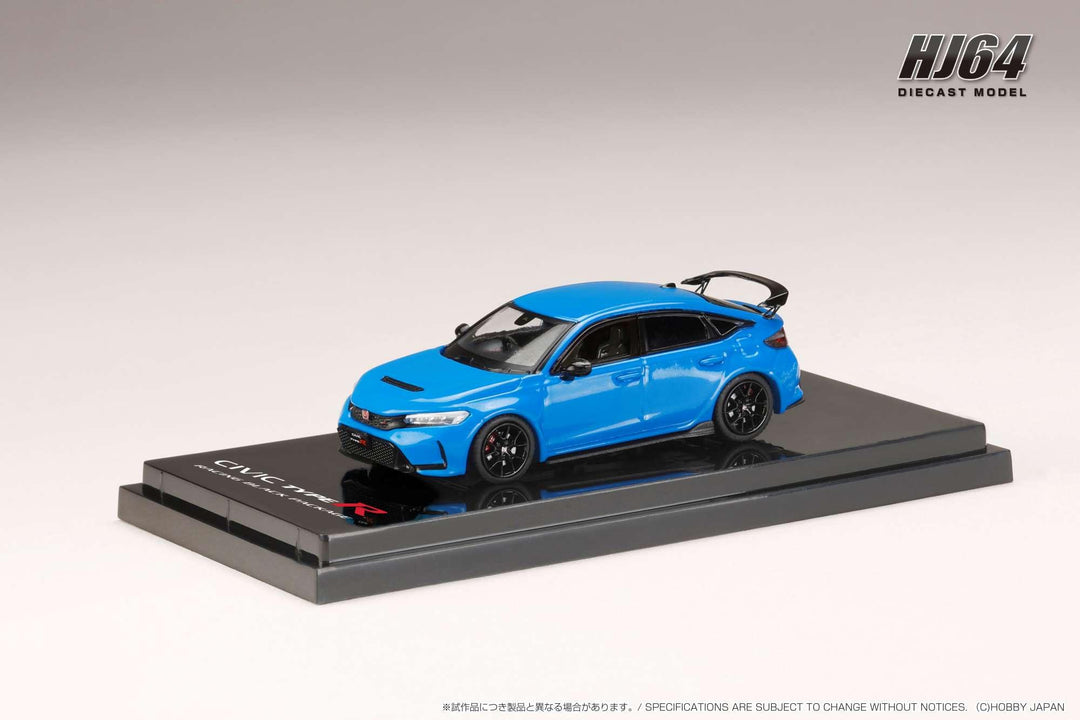 Hobby Japan 1:64 Honda CIVIC TYPE R (FL5) RACING BLACK Package 2025 (6 Colours) HJ644063R/HJ644063W/HJ644063BK/HJ644063L/HJ644063GM/HJ644063Y