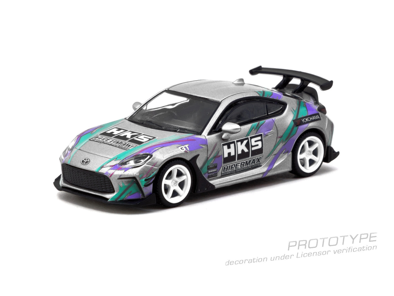Preorder] Tarmac Works 1:64 Toyota GR86 Grey T64G-038-GY – Horizon