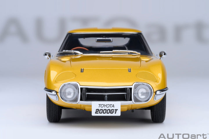 [Preorder] AUTOart 1:18 Toyota 2000GT 1967 Gold 79549