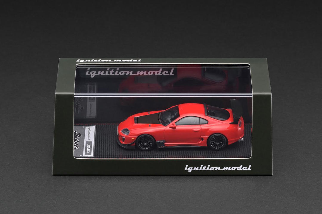 [Preorder] Ignition Model 1:64 Toyota Supra (JZA80) RZ Red IG3882