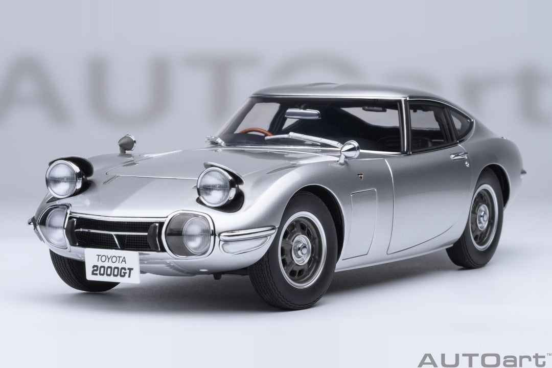 [Preorder] AUTOart 1:18 Toyota 2000GT 1967 Silver 79548