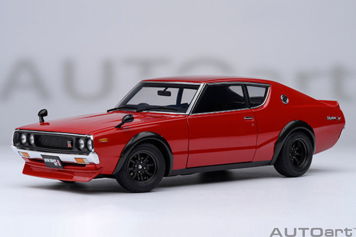 AUTOart 1:18 Nissan Skyline 2000 GT-R (KPGC110) - Red 77468