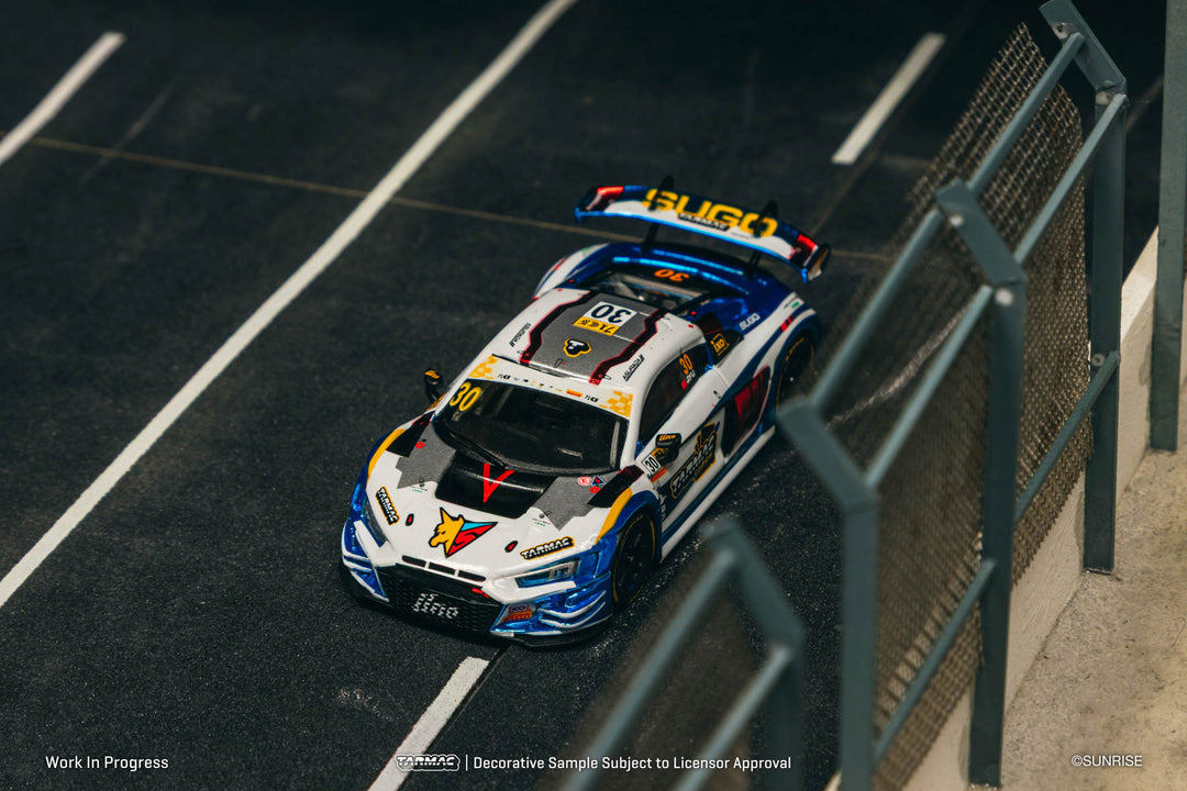 [Preorder] Tarmac Works 1:64 Audi R8 LMS GT3 evo II Macau GT Cup - FIA GT World Cup T64-043-24MGP30