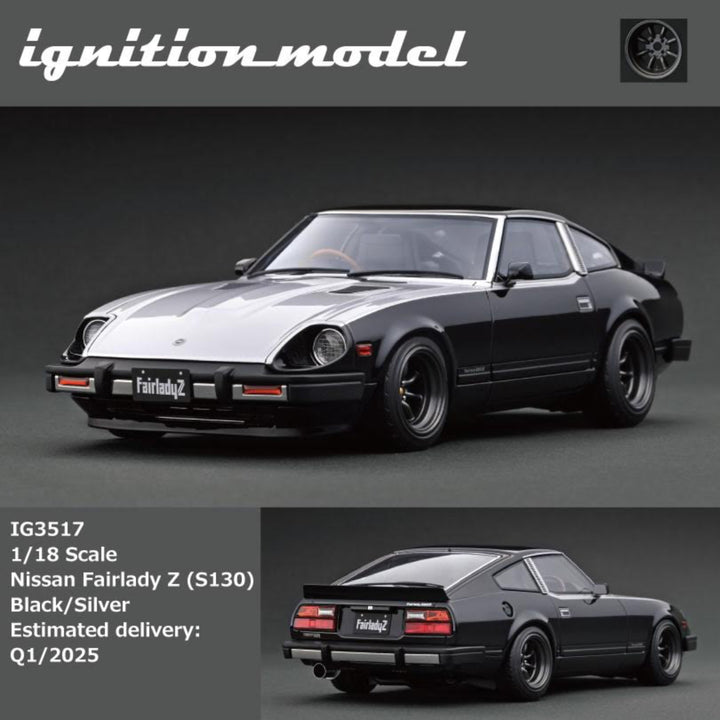 [Preorder] Ignition Model 1:18 Nissan Fairlady Z (S130) Black IG3517