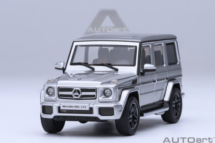 [Preorder] AutoArt 1:64 Mercedes-AMG G63 2017 (Iridium Silver) 20114