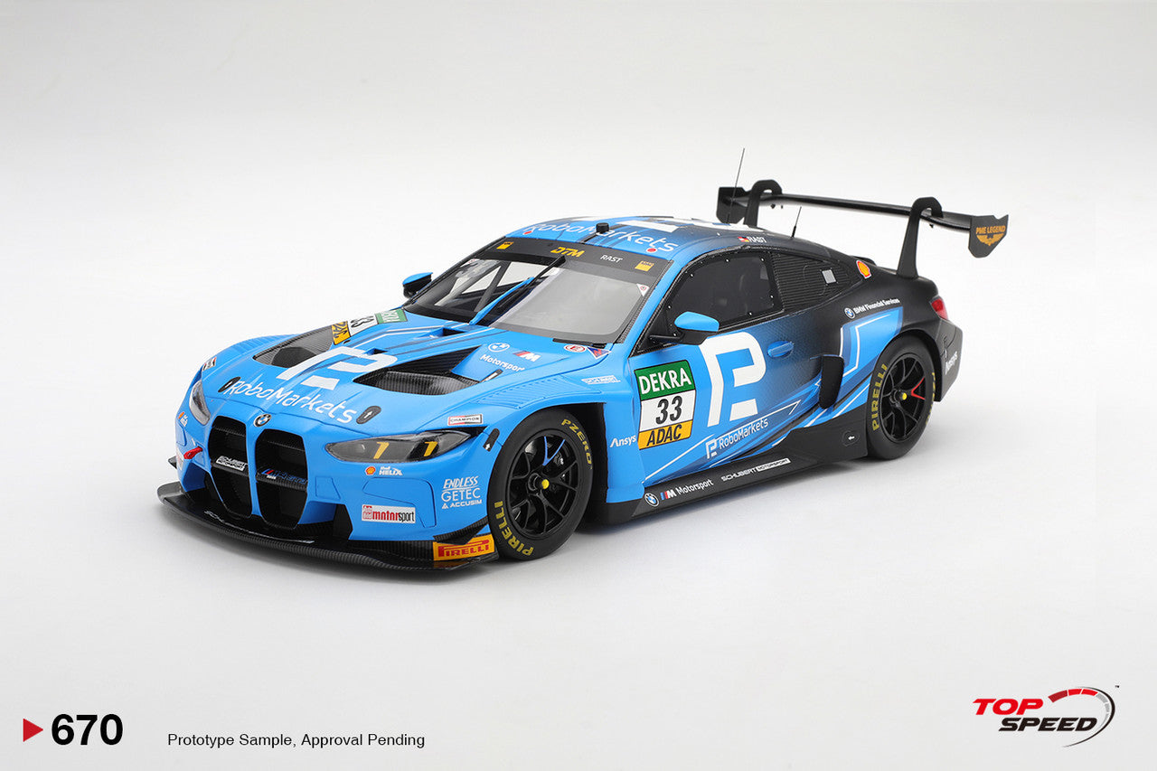 Preorder] Topspeed 1:18 BMW M4 GT3 EVO #33 Schubert Motorsport