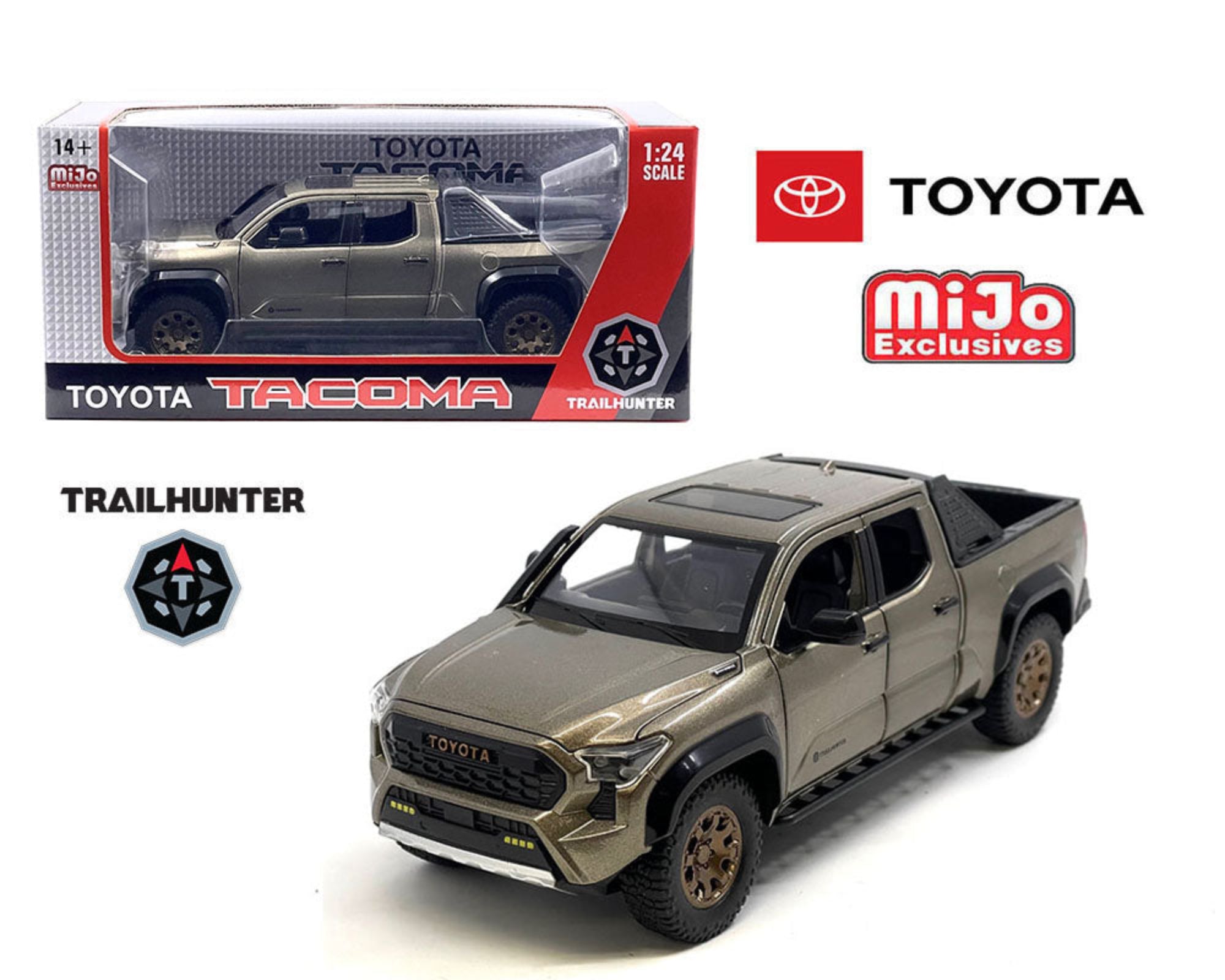MiJo Exclusives 1:24 2024 Toyota Tacoma Trailhunter Edition