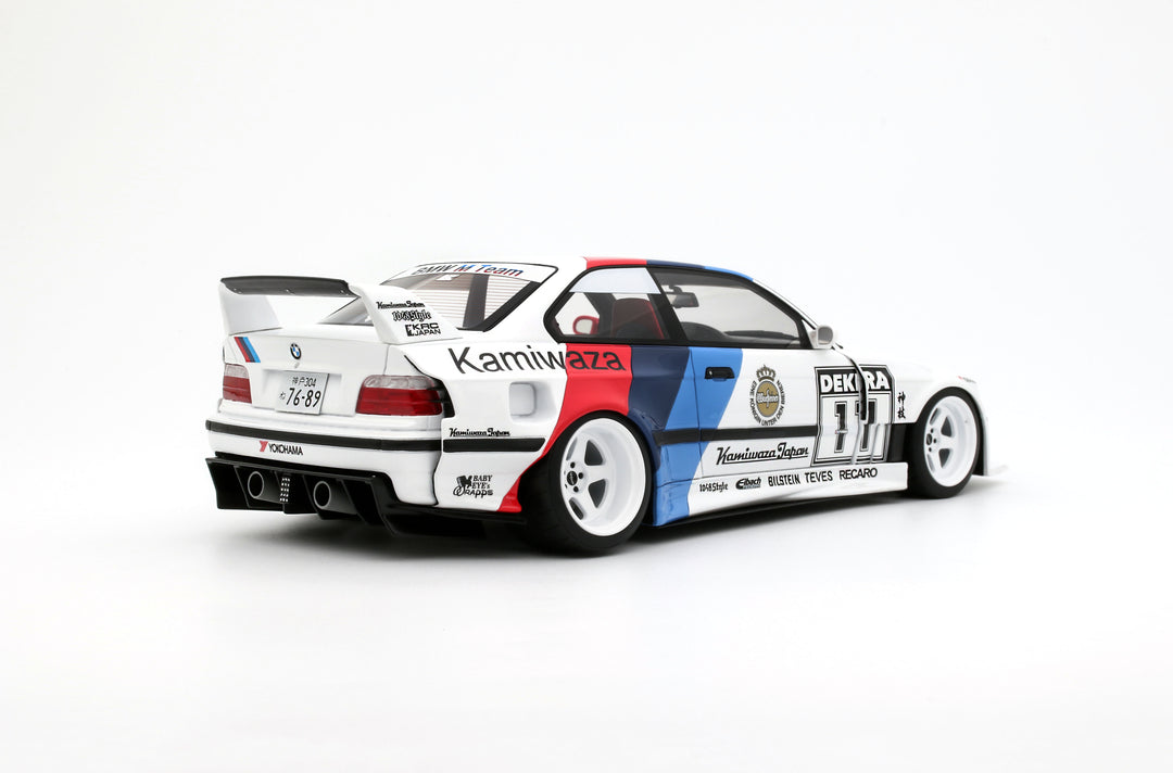 [Preorder] OttO 1:18 BMW E36 KHYZYL SALEEM WHITE 2024 OT1176