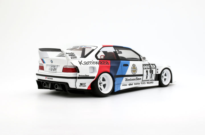 [Preorder] OttO 1:18 BMW E36 KHYZYL SALEEM WHITE 2024 OT1176