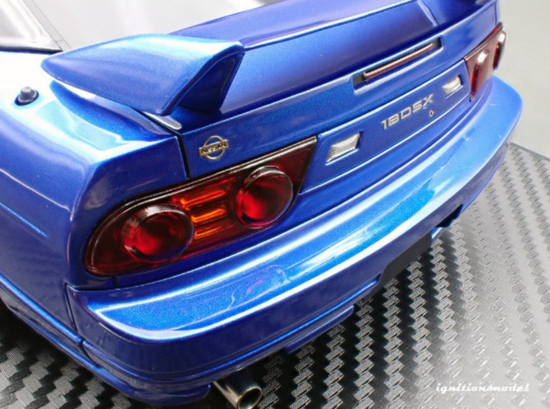 Ignition Model 1:18 Nissan 180SX TYPE X (RPS13) Blue Metallic IG3766