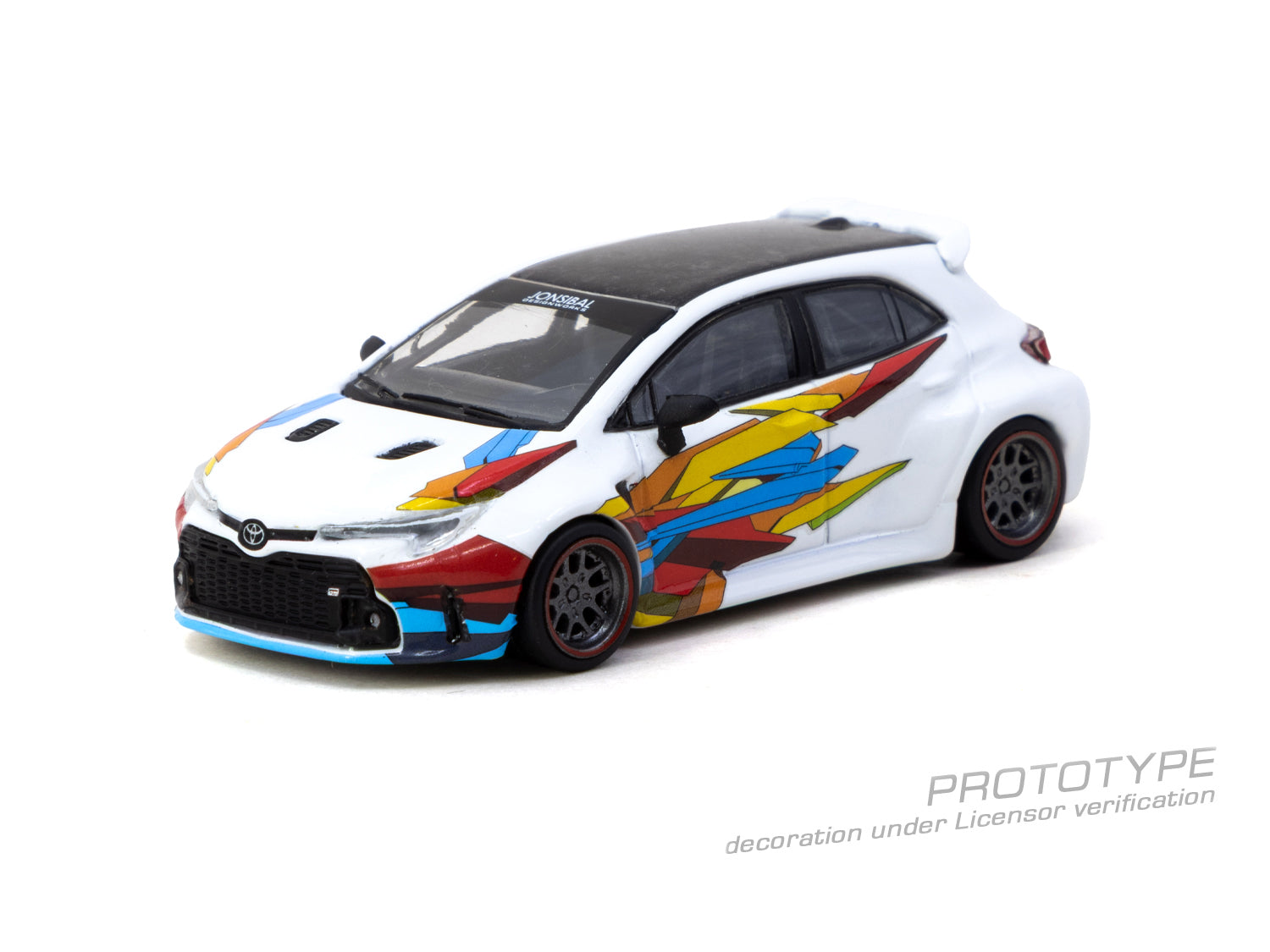 Preorder] Tarmac Works 1:64 Toyota GR Corolla Widebody White T64G