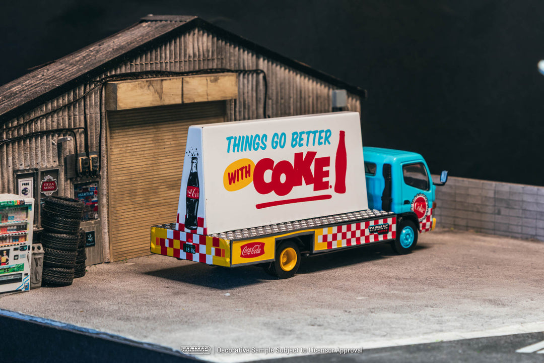 [Preorder] Tarmac Works 1:64 Mitsubishi Fuso Canter -Advertisement Truck COCA-COLA T64T-TL002-CC2