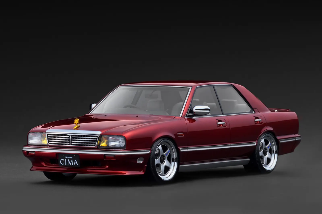 Preorder] Ignition Model 1:18 NISSAN CEDRIC CIMA (Y31) Wine Red