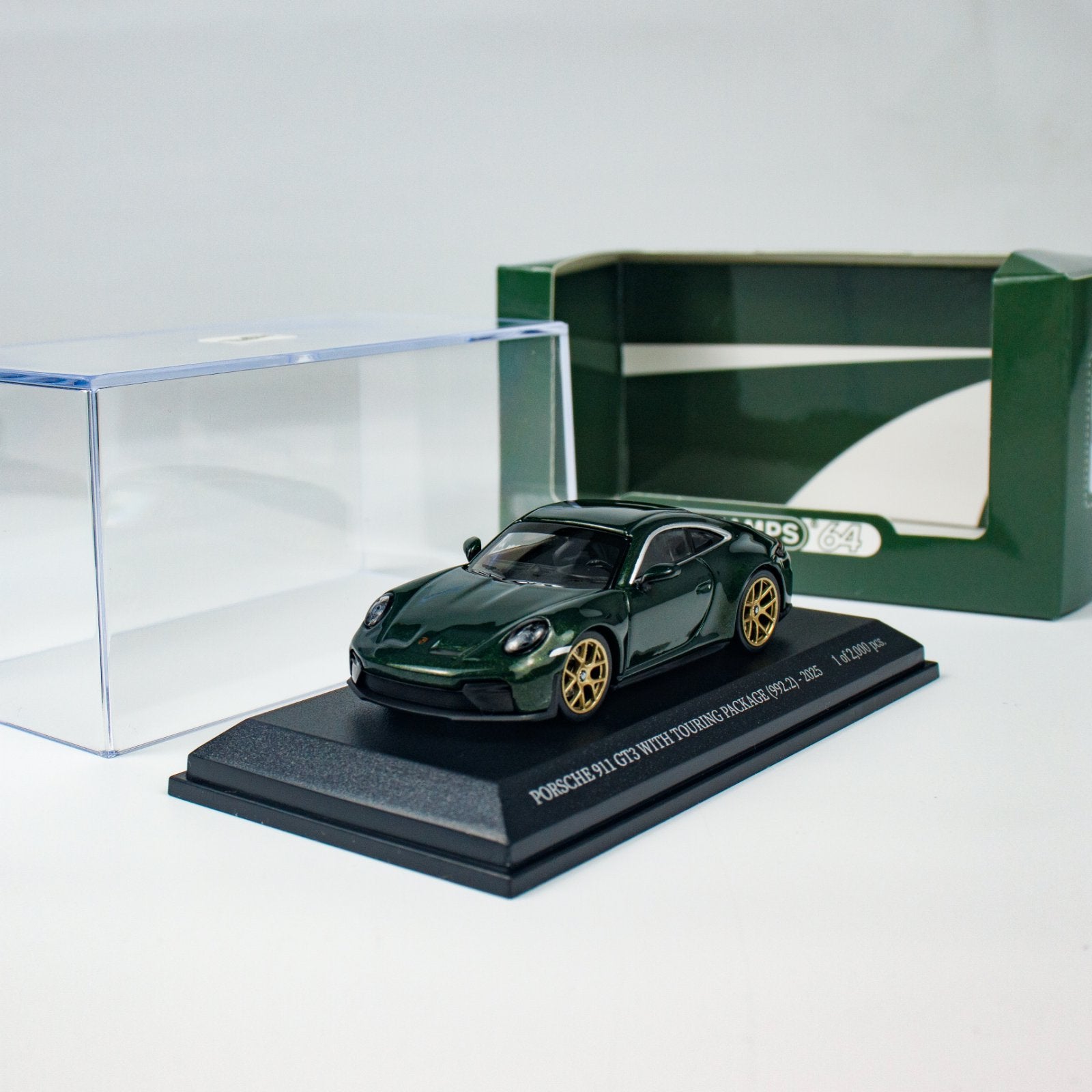 Minichamps 1:64 PORSCHE 911 (992.2) GT3 TOURING - 2025 - GREEN
