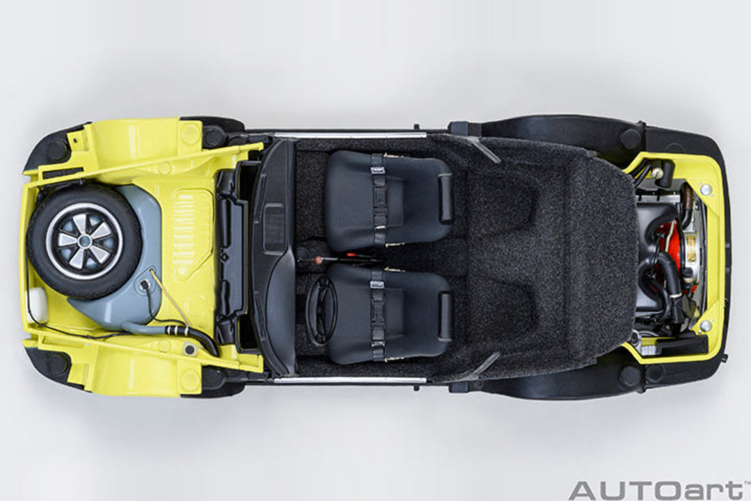 [Preorder] AUTOart 1:18 Porsche 911 Carrera 2.7 RS Light Yellow/Green Stripes 78033