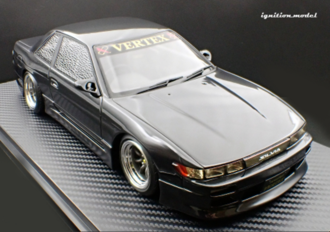 [Preorder] Ignition Model 1:18 VERTEX S13 Silvia Black IG3588