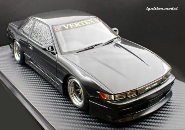 [Preorder] Ignition Model 1:18 VERTEX S13 Silvia Black IG3588