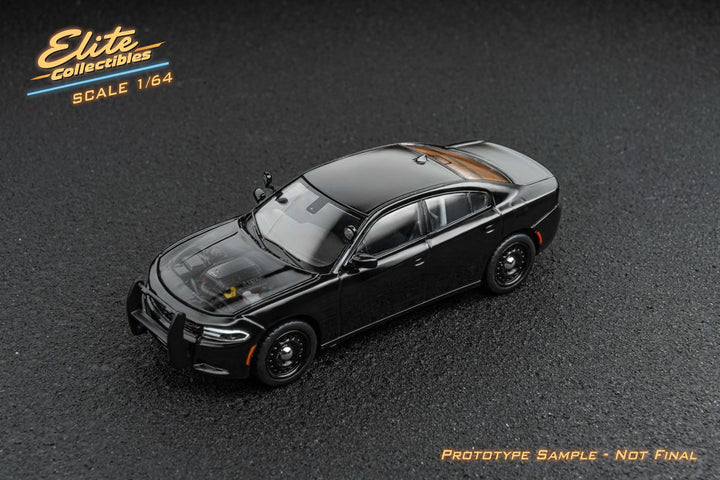 Elite Collectibles 1:64 Dodge Charger Warhorse Unmarked Police Interceptor (3 Coloiurs)
