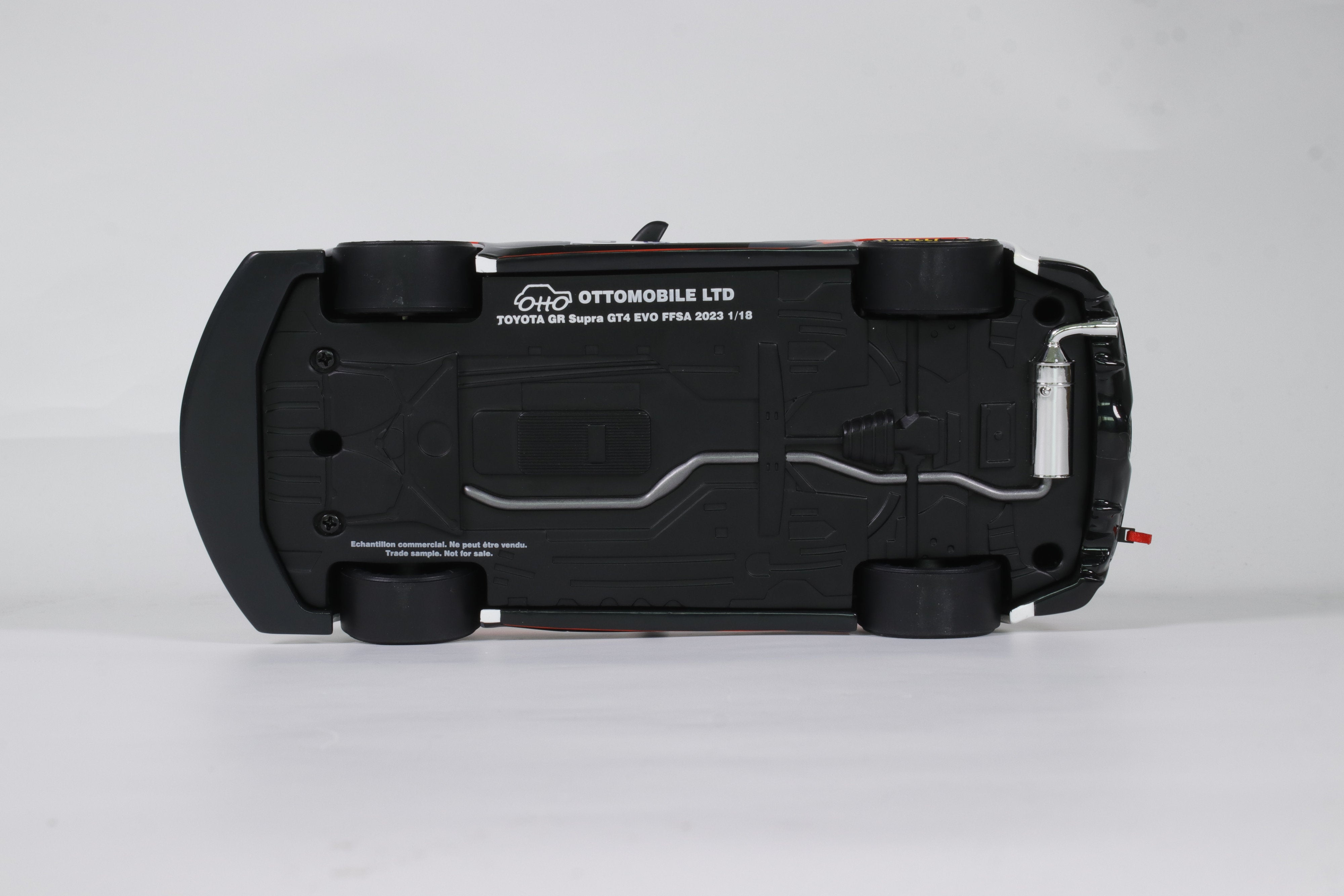 Preorder] OttO 1:18 TOYOTA SUPRA GT4 WHITE E.CHELI/E.JOULIÉ FFSA