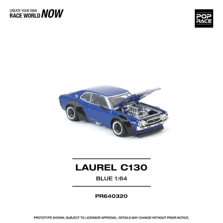 [Preorder] POPRACE 1:64 LAUREL C130 BLUE PR640320