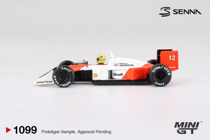 [Preorder] MINIGT 1:64 McLaren MP4/4 #12 Ayrton Senna MGT01099