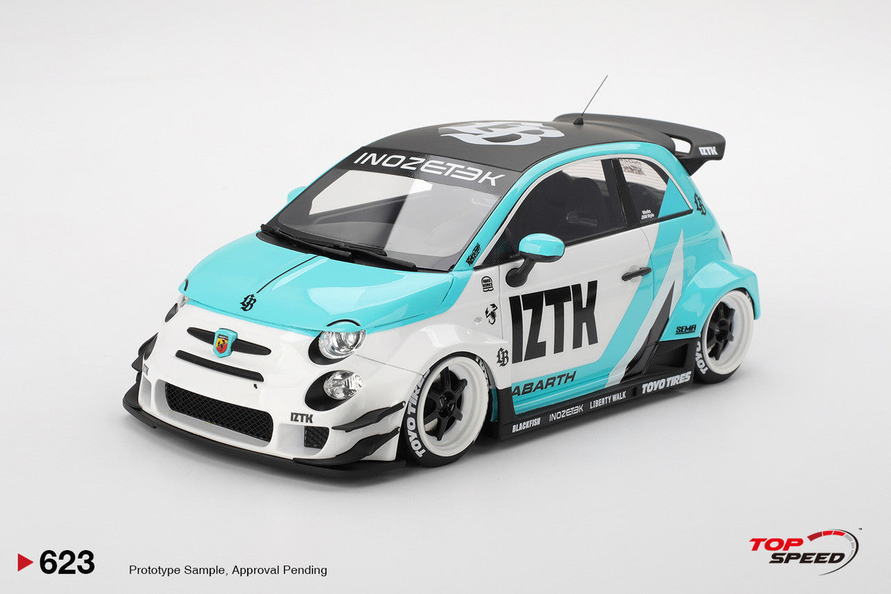 Preorder] Topspeed 1:18 Abarth 595 LB-WORKS x Abas Works IZTK