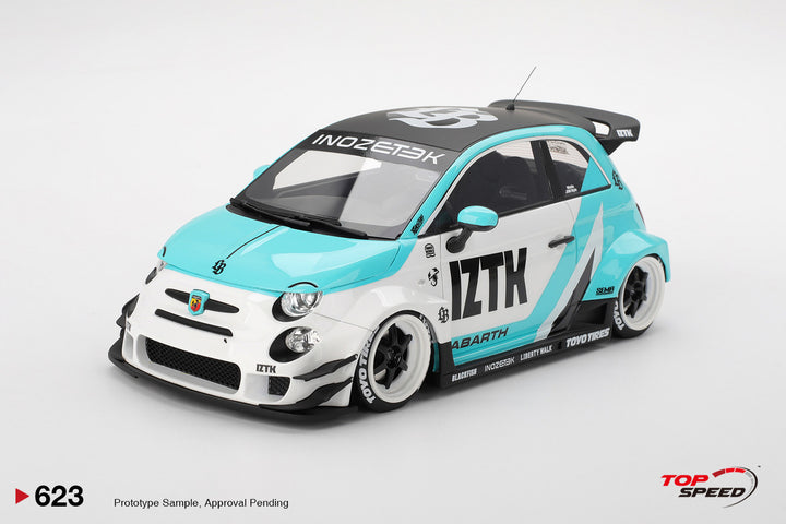 [Preorder] Topspeed 1:18 Abarth 595 LB-WORKS x Abas Works IZTK TS0623
