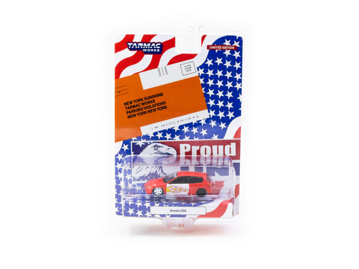 [Preorder] Tarmac Works 1:64 Honda Civic EG6 New York Sunshine T64-TL001-NYS