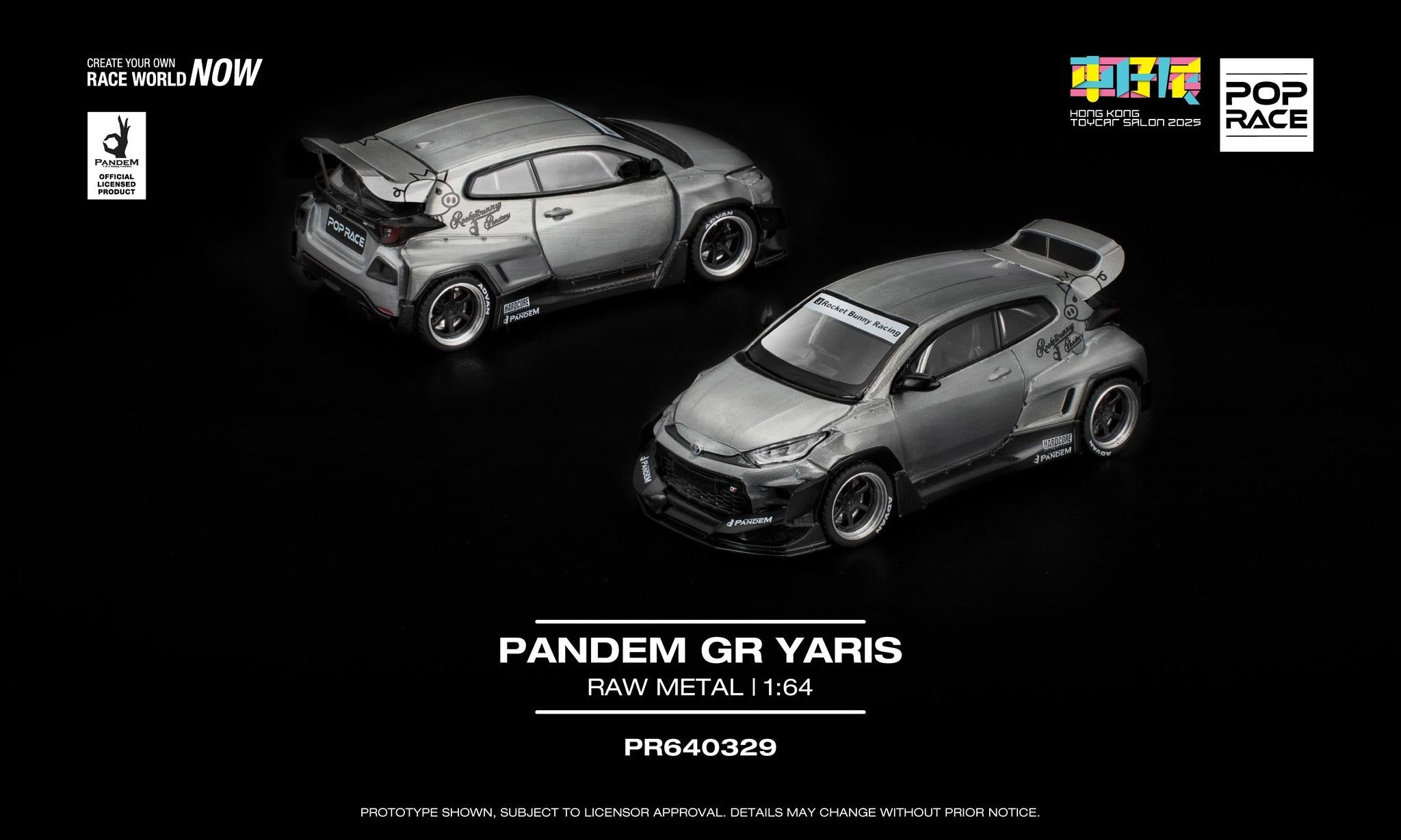 台湾限定 ポップレースPANDEM GR YARIS PR64-65 Gulf Unboxing 1/64 Scale Pop Race Pandem Toyota GR Yaris | Gulf