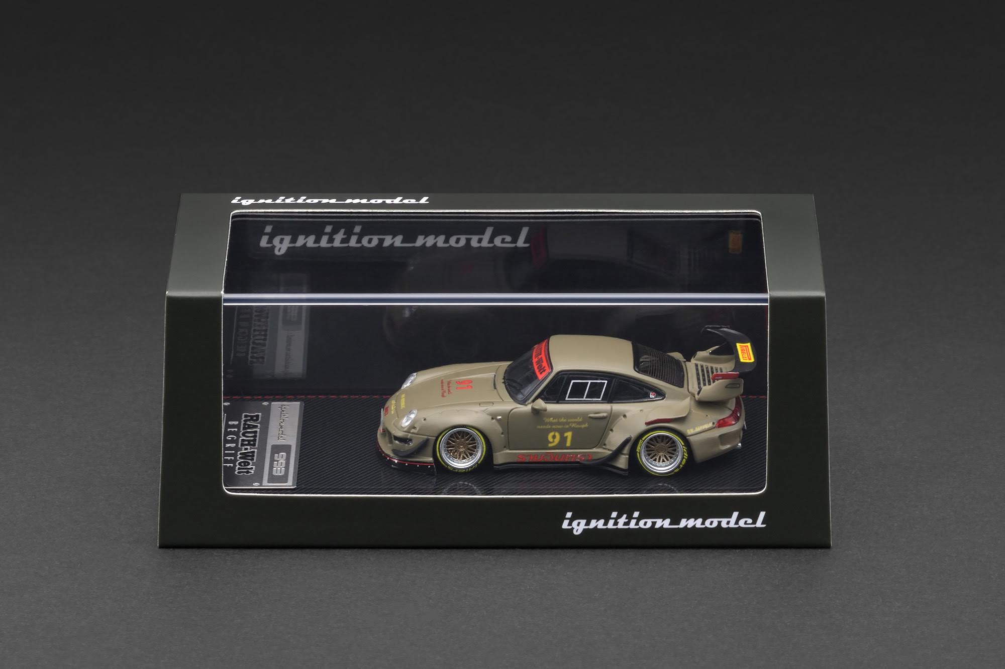 Ignition Model 1:64 Porsche RWB 993 Matte Green IG3873 – Horizon