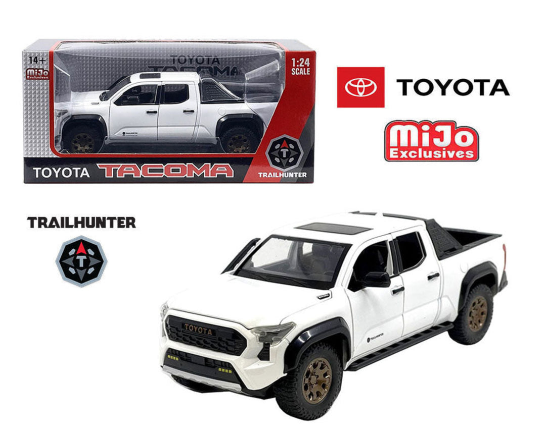 [Preorder] MiJo Exclusives 1:24 2024 Toyota Tacoma Trailhunter Edition Limited Edition (4 Colours)