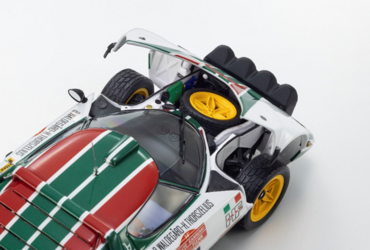 [Preorder] Kyosho 1:18 Lancia Stratos HF - Winner 1976 Sanremo Nr.4 - 08130F