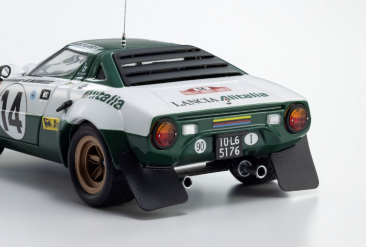 [Preorder] Kyosho 1:18 Lancia Stratos HF - Winner 1975 Monte Carlo Nr.14 - 08130E