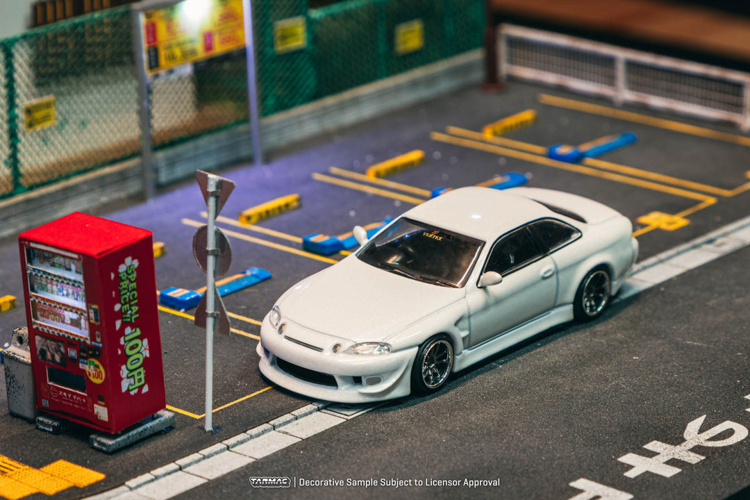 [Preorder] Tarmac Works 1:64 VERTEX Toyota Soarer JZZ30 White T64G-080-WH