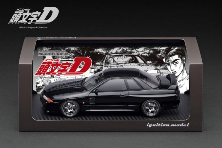 [Preorder] Ignition Model 1:18 INITIAL D Nissan Skyline GT-R V-SpecII (BNR32) Black IG3544
