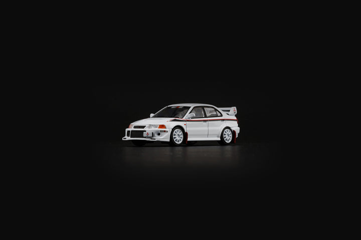 [Preorder] BM Creation 1:64 Mitsubishi Lancer EVO 6.5 -White Tommi Edition