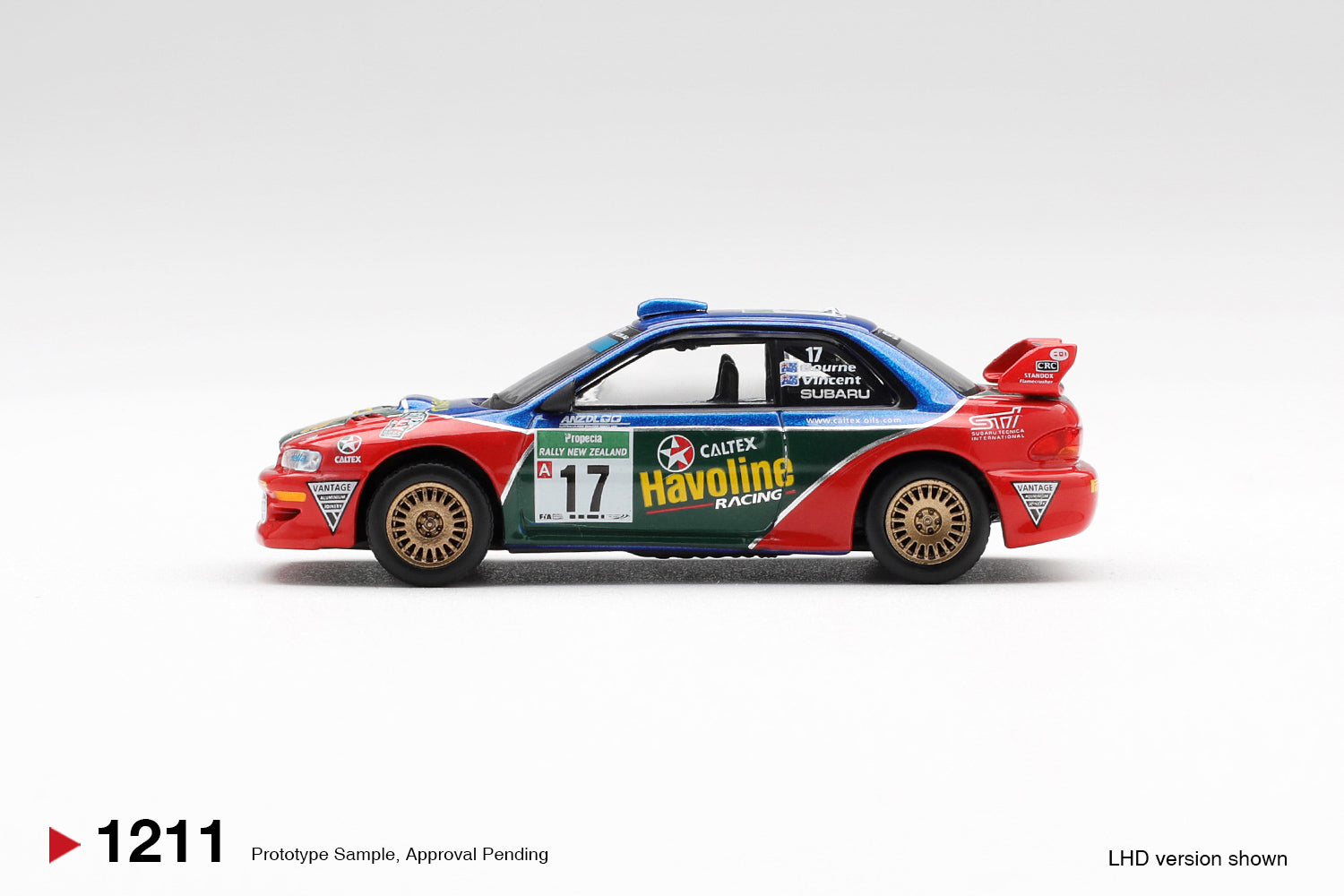 Preorder] MINI GT 1:64 Subaru Impreza WRC98 #17 MGT01211 – Horizon