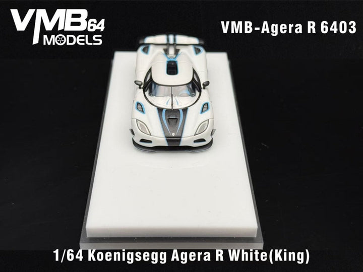 VMB 1:64 Koenigsegg Agera R (King) Matte White VMB-AgeraR6403