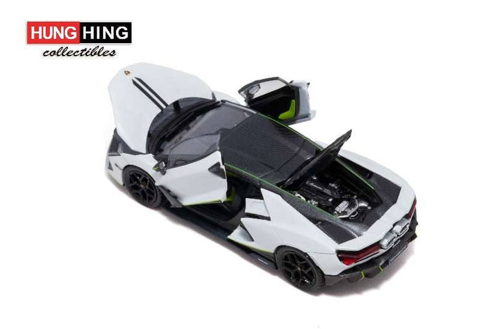 HungHing Toys 1:64 Lamborghini Revuelto White HS006-05