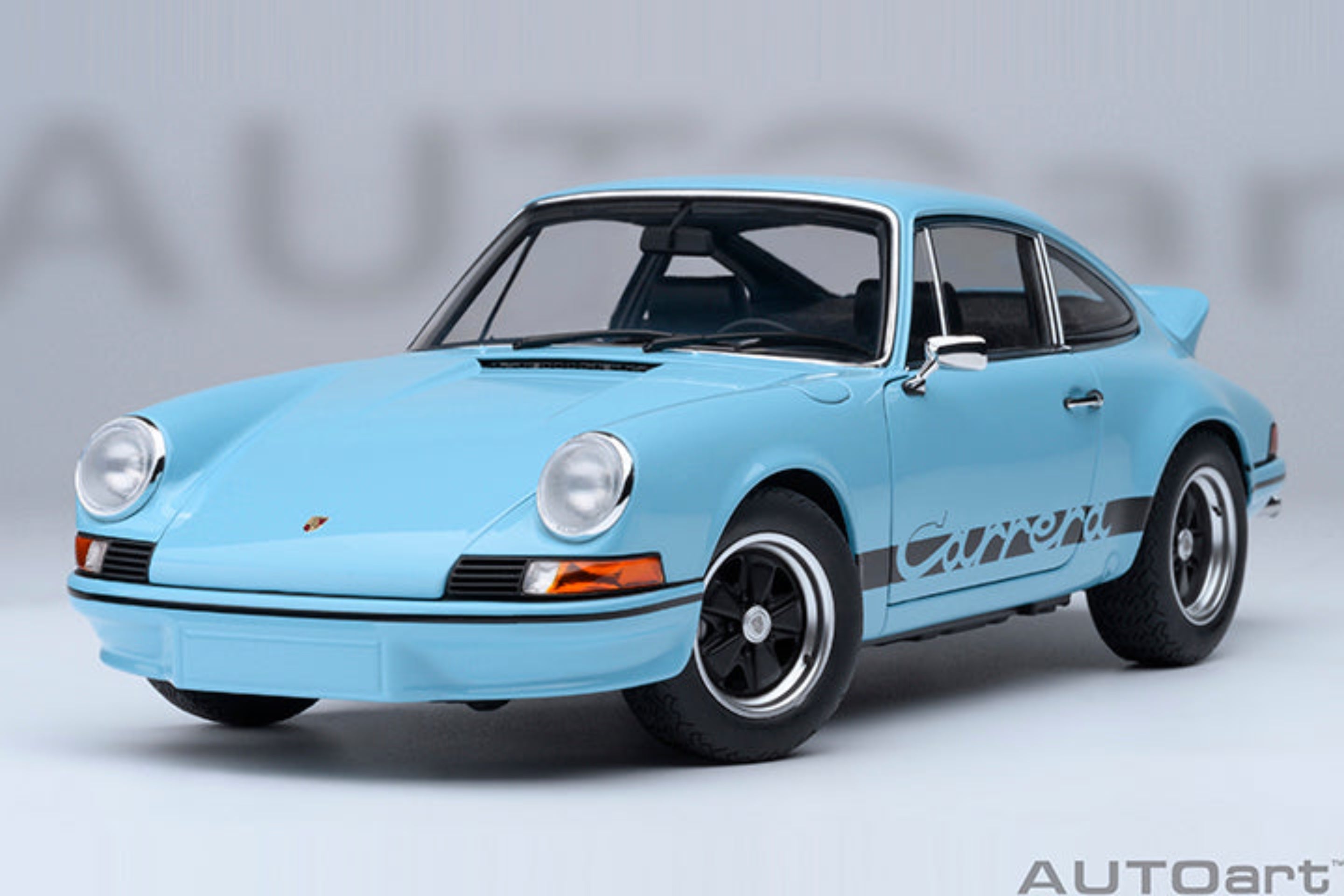 AUTOart ポルシェ911 カレラ 1:18 AUTOart 1:18 Porsche 911 Carrera 2.7 RS Gulf Blue/Black Stripes